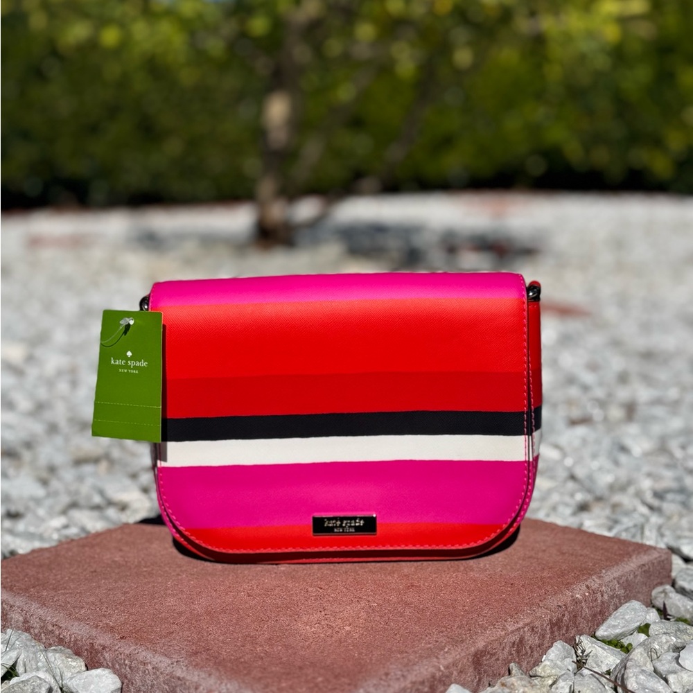 Kate Spade Carsen Laurel Way Bonita Stripe Crossbody